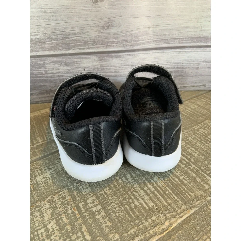 Nike Flex Contact Black Walking Athletic Shoes Sneakers Baby Toddler‎ Size 5C